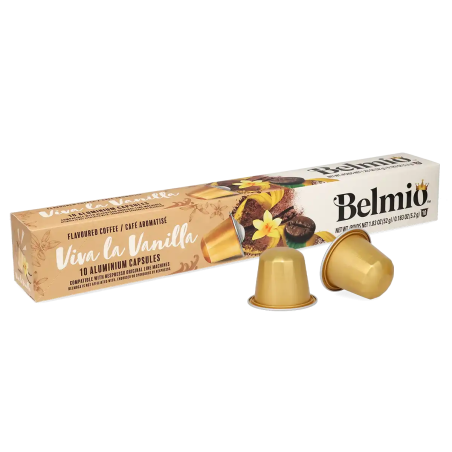CAFE BELMIO MADAGASCAR VANILLA 10 SLEEVES