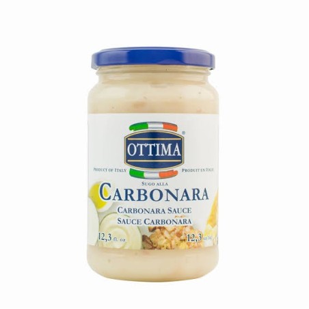 SALSA BLANCA CARBONARA 350G
