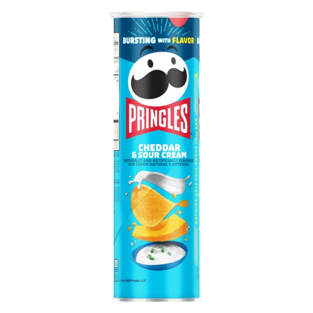 PRINGLES CHEDDAR CREMA & CEBOLLA 158G