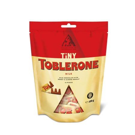 TOBLERONE TINY MILK 120G - 14CPC