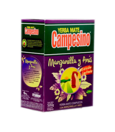 CAMPESINO YERBA MATE ANIS&MANZANILLA 500G