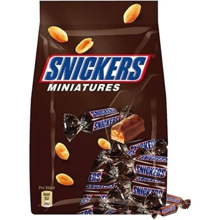 SNICKERS MINIATURES BAG 220G - 10CPC